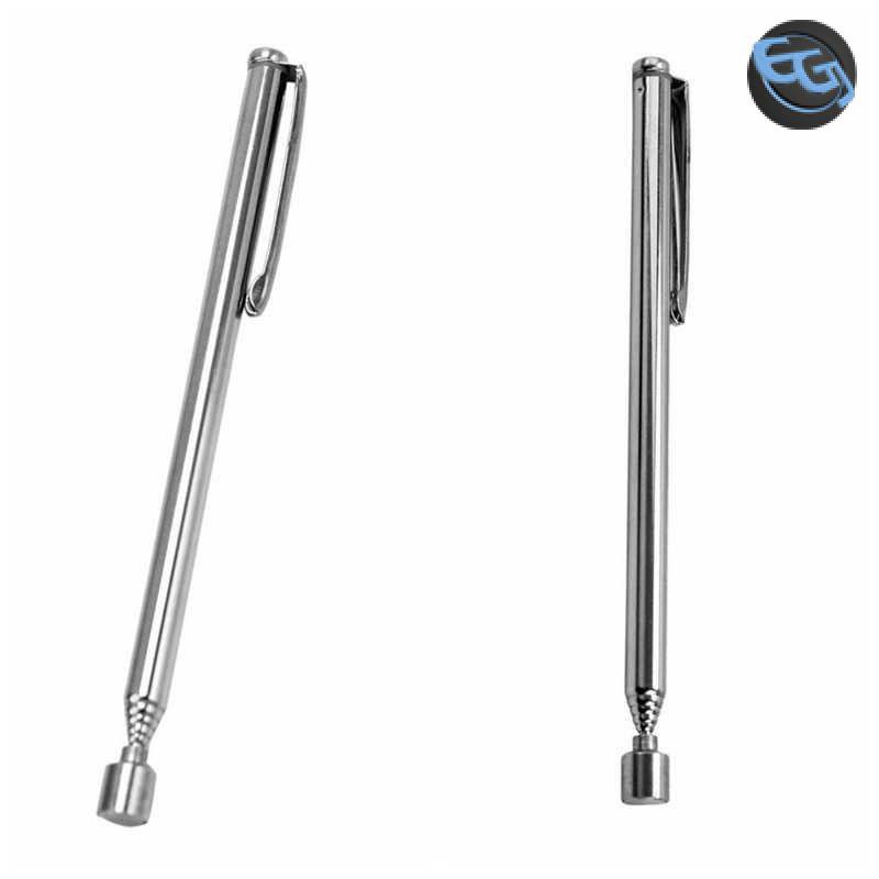 Grab Medan Tongkat Telescopic Magnet Pick Up Tool Rod Stick GJ0348 EGJ - HELTC Silver