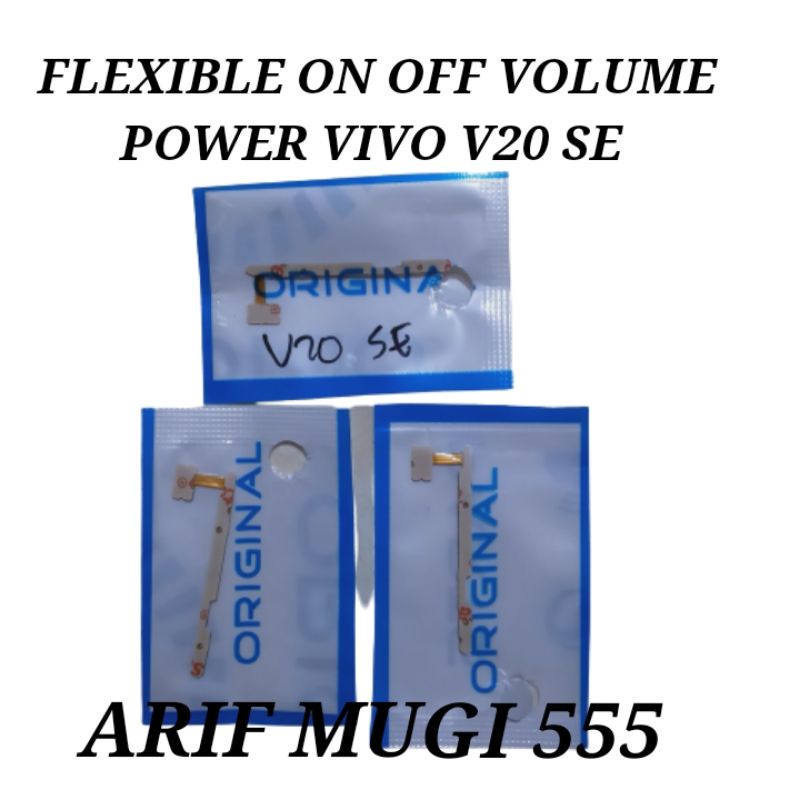 Flexible Flexible Tombol Power On Off Volume Vivo V20 SE Original