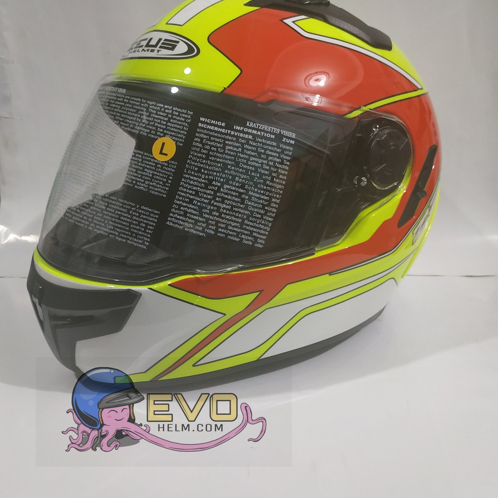 ZEUS 813 FLUO YELLOW AN6 RED