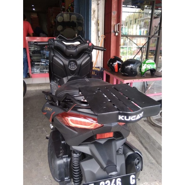 breket box motor Kucay Geser yamaha Xmax 250 faqih motoshop faqihmotoshop