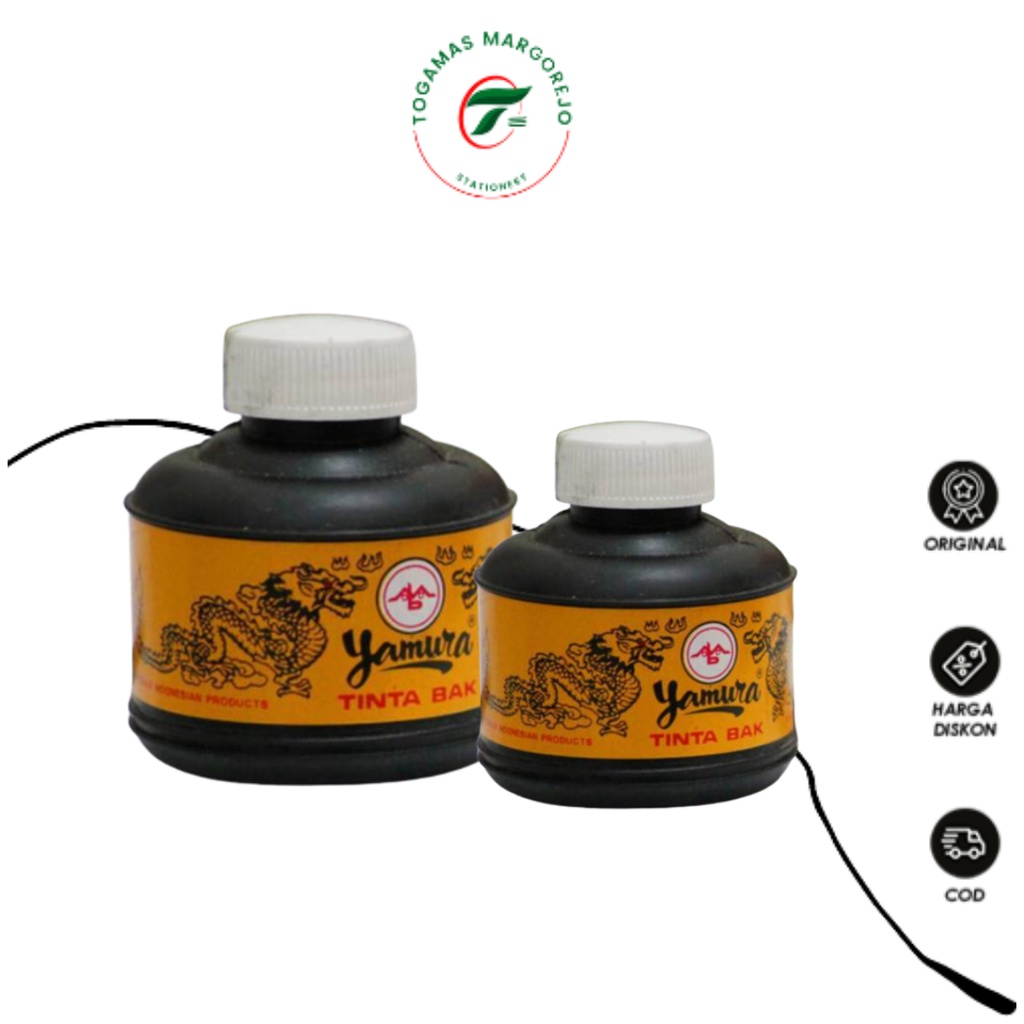 

READY STOCK !! TINTA BAK NAGA BESAR/KECIL (HITAM) YAMURA