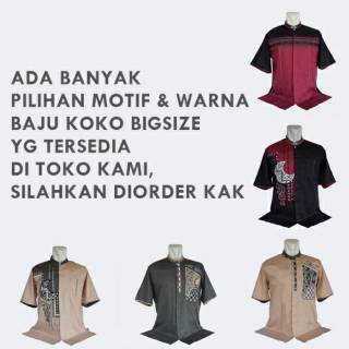  BAJU  KOKO  BIGSIZE AZURA HIJAU  TUA  READY UKURAN 2XL 3XL 4XL 