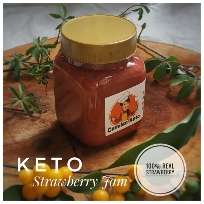 

KETO DEBM DIABETIC FRIENDLY STRAWBERRY JAM
