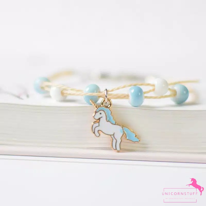 Gelang Unicorn Anak Tali Cewek Kado Perempuan Bracelet Sahabat Couple