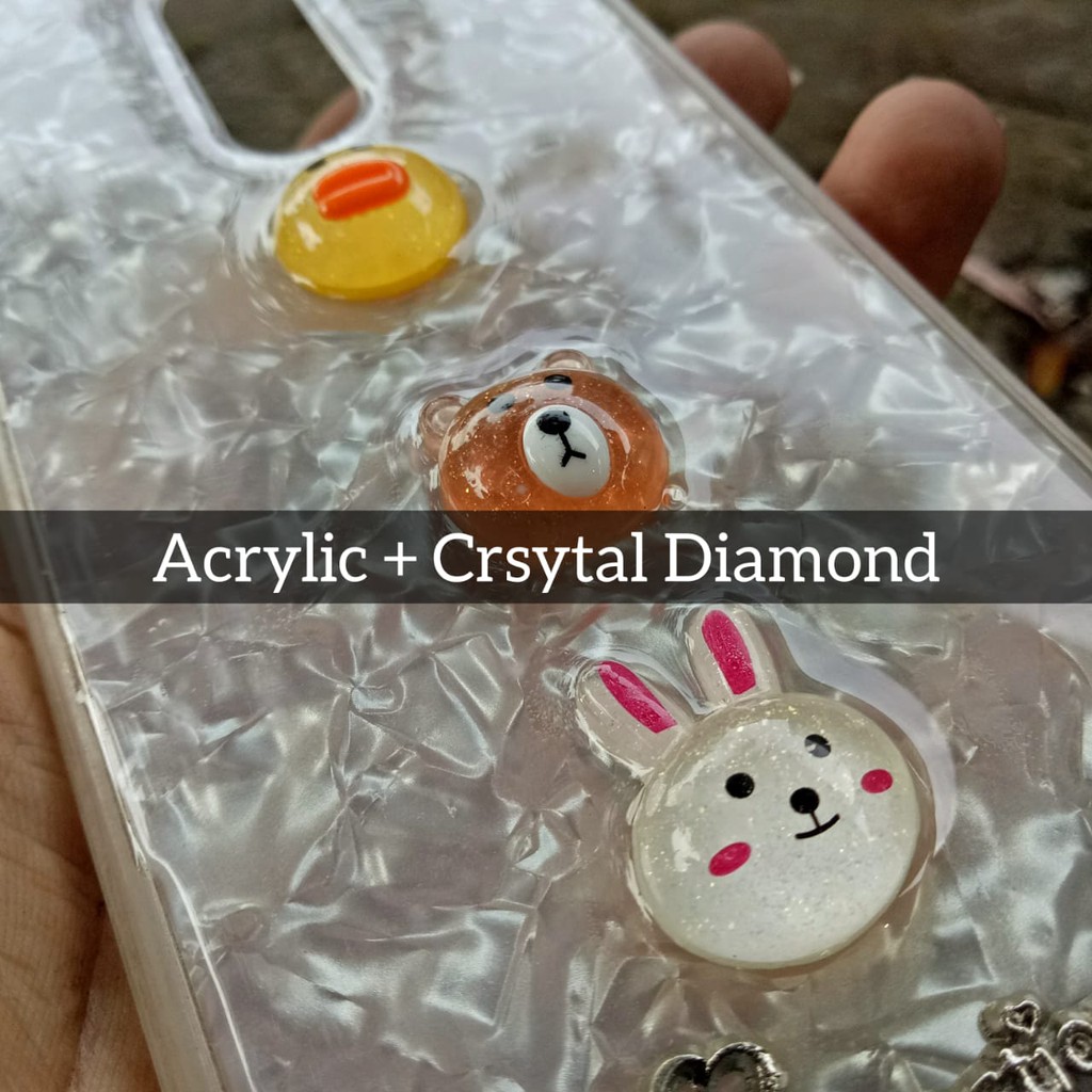 SALE Case IPhone 5 5s 5G 7 8 Acrylic Crystal Diamond Best Seller