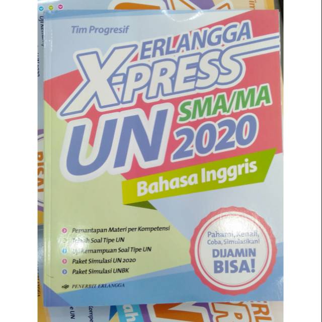 

ERLANGGA X-PRESS UN SMA/MA 2020 BAHASA INGGRIS
