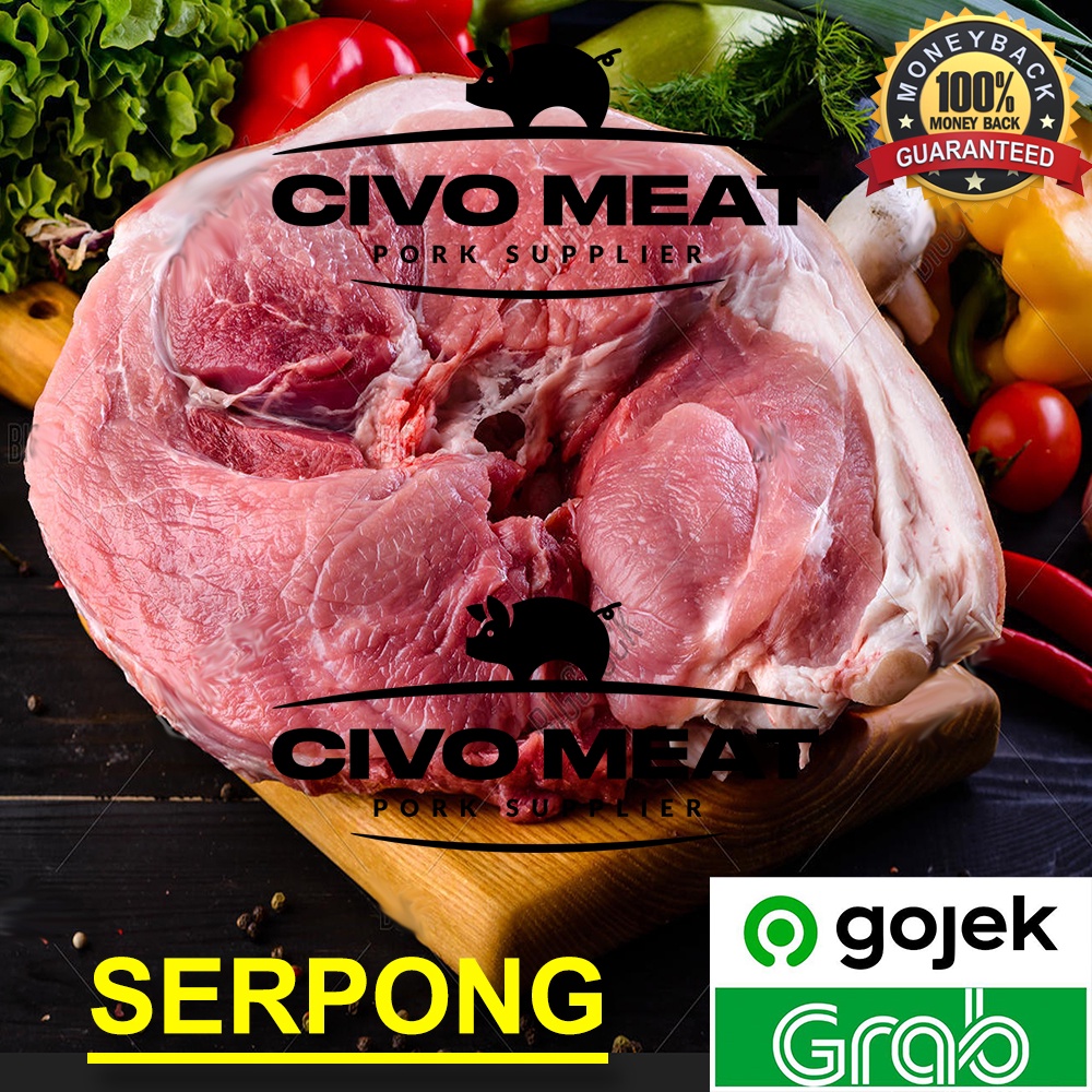 

PAHA Babi Tanpa Kulit / Pork Butt 500g Frozen