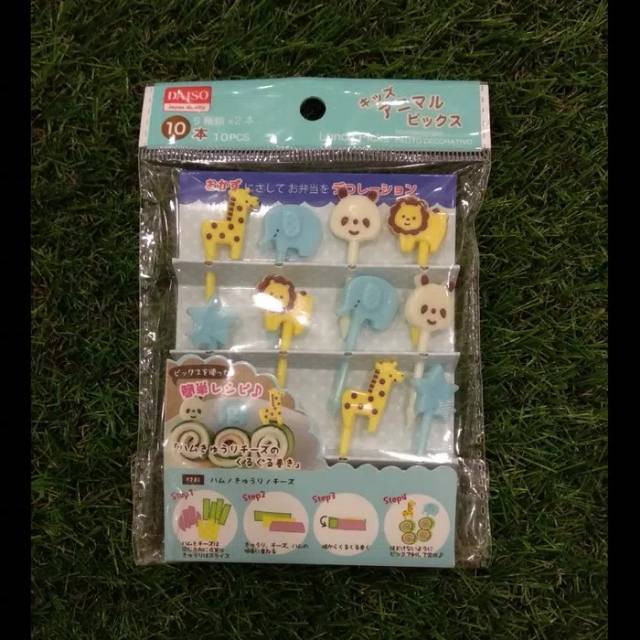 Bento Food Pick animal / tusuk bento tusuk buah