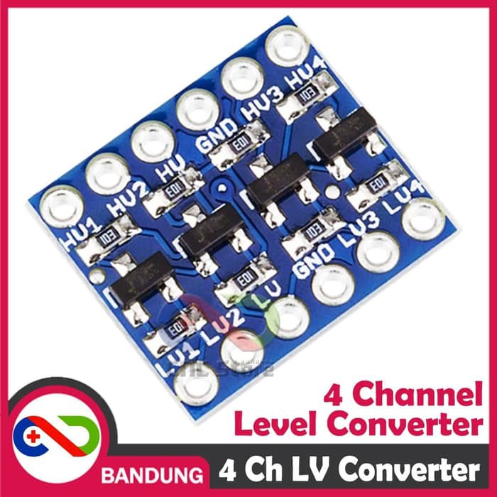 4 CHANNEL IIC I2C SPI SERIAL LOGIC LEVEL CONVERTER BI DIRECTION