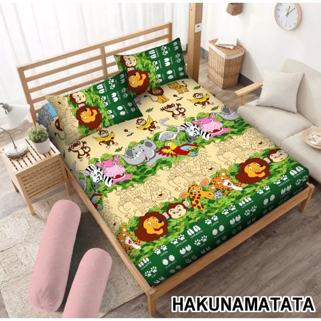 SPREI KARAKTER ANAK Kualitas NO.1 Ukuran 180x200 cm / SPRAI GAMBAR KARTUN Home made