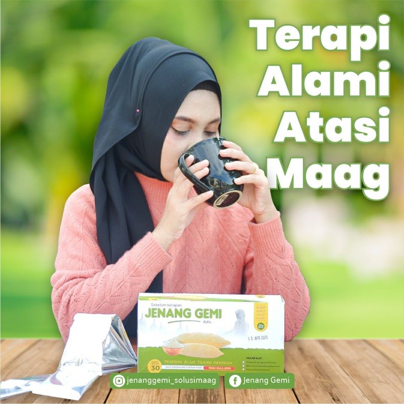 jenang gemi terami alami atasi maag