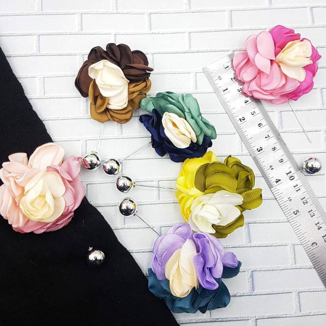 tuspin bunga / tuspin hijab / tuspin cantik