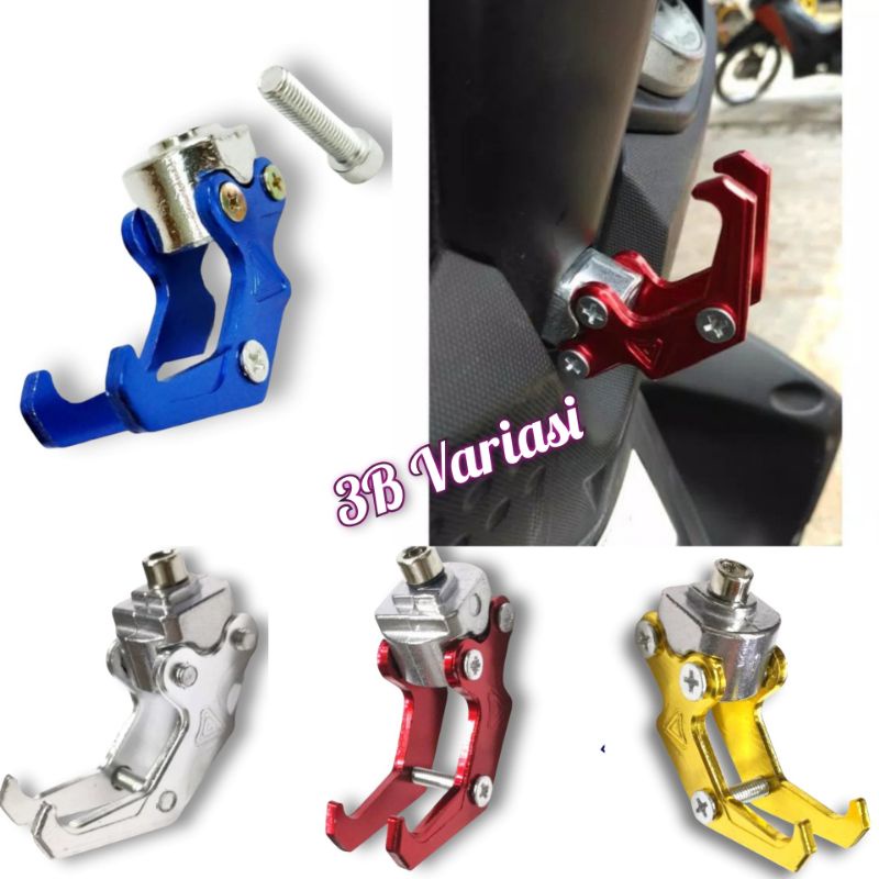 Gantungan Barang Motor Nmax Model Cakar/Cantolan Barang Motor Full Cnc  Model Cakar