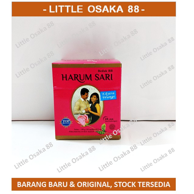 Bedak BB Harum Sari 130 gr (10 sachet @ 13 gr)