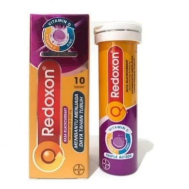 Redoxon Blackcurrant effervescent Isi 10 Tablet