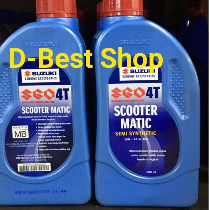 ダ Oli motor matic suzuki SGO 10/40 - 1 liter
