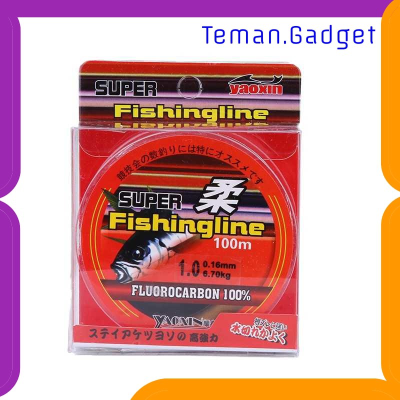 TG-IF156 YAOXIN Super Fishingline Senar Tali Pancing Fluorocarbon - OY0068