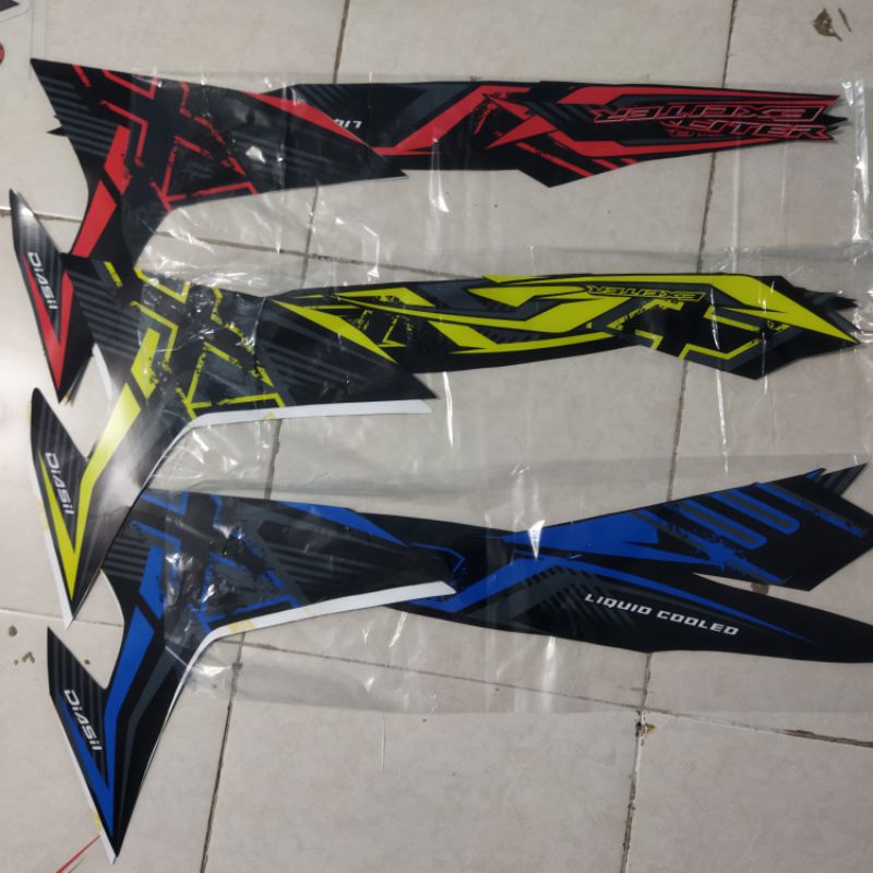 Sticker striping Yamaha MX king 150 sticker y15zr
