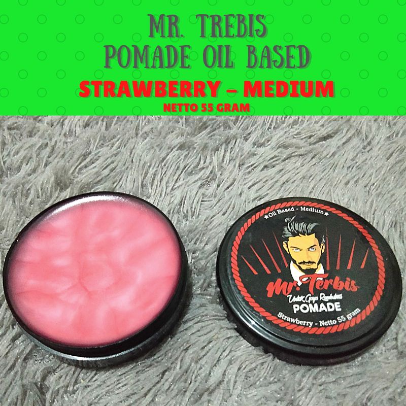 Pomade Oil Based Mr Trebis Paket 5 Pcs Free Sisir Saku