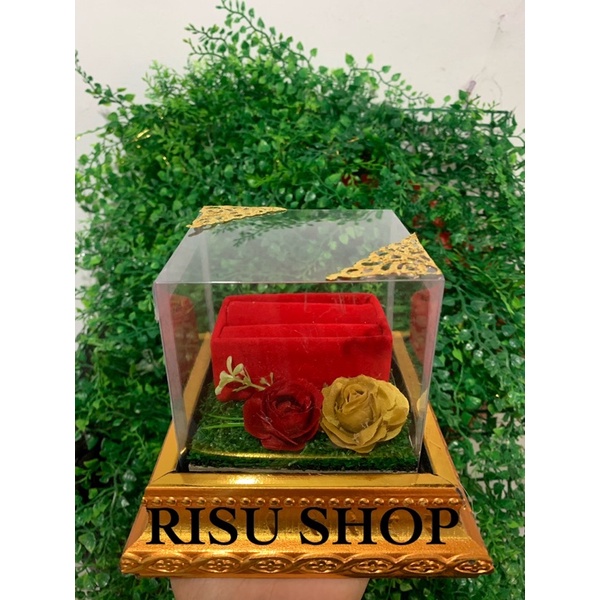 TEMPAT CINCIN PERNIKAHAN/TEMPAT MAHAR PERNIKAHAN (CINCIN) TUTUP MIKA