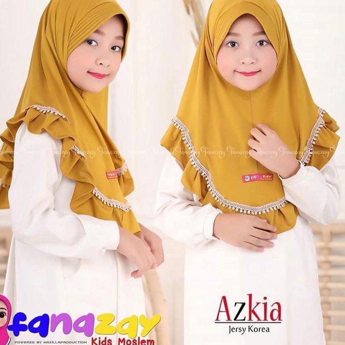 DNK.26Au22ᶠ ◦ HIJAB ANAK AZKIA KIDS ORI ARETHA