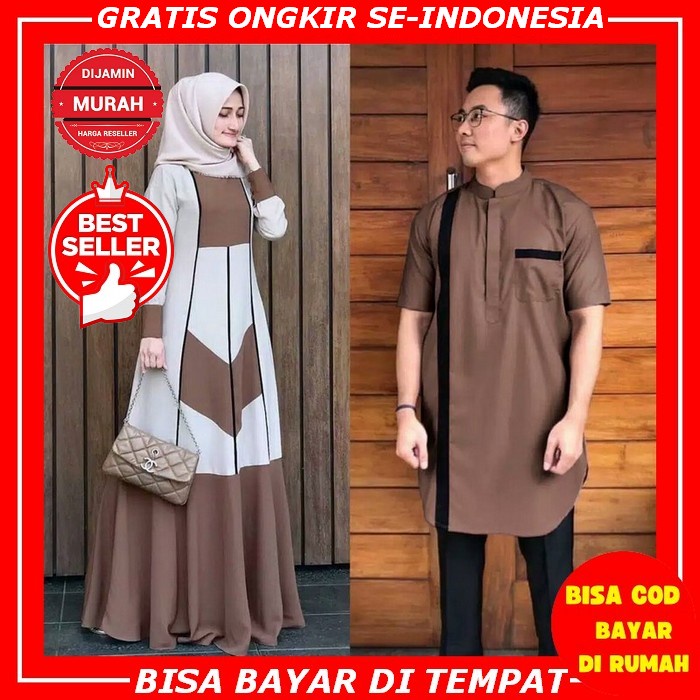 Cp Meren - Baju Couple Pasangan Kekinian Terbaru Lebaran Kondangan - Model Baju Couple Pasngan Milen