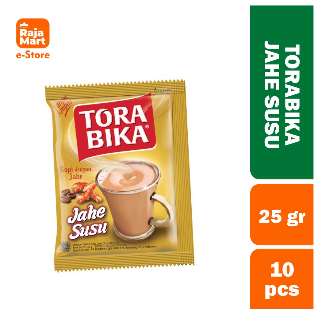 

TorabikaJahe Susu10pcs(25g x 10)