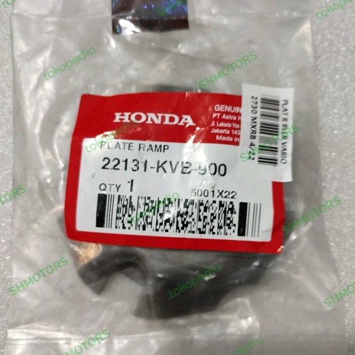 PLATE RAMP VARIO BEAT FI SCOOPY FI ORIGINAL AHM 22131-KVB-900