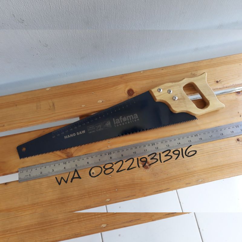 Gergaji Kayu 16inch Lafuma Asli Gergaji Tangan