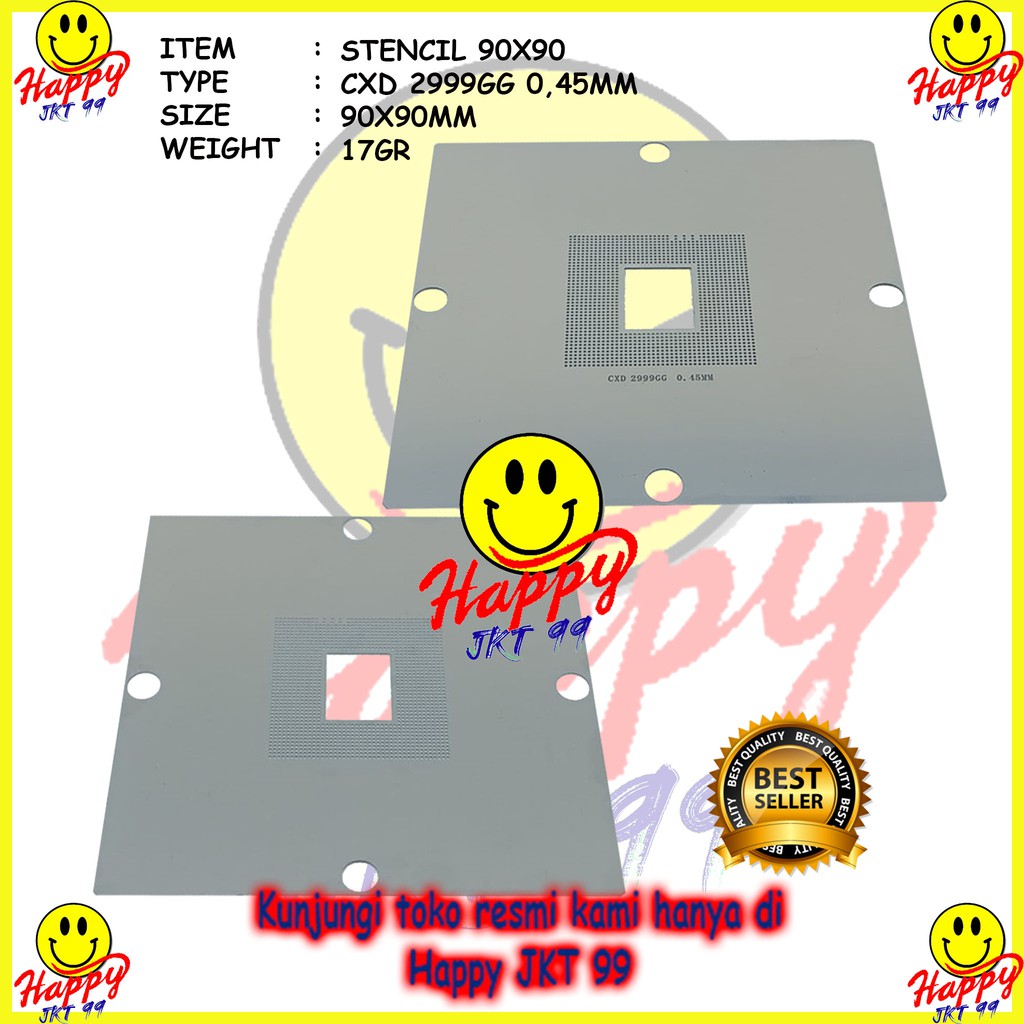 [ HAPPY JKT 99 ] STENCIL 90X90 PS3 4000 CPU CXD2999GG CXD2999 GG CXD 2999 GG