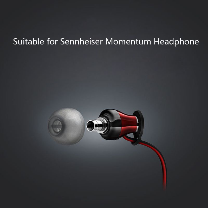 Btsg 4 Pasang Eartips Pengganti Bahan Silikon Untuk Headphone Sennheiser Momentum