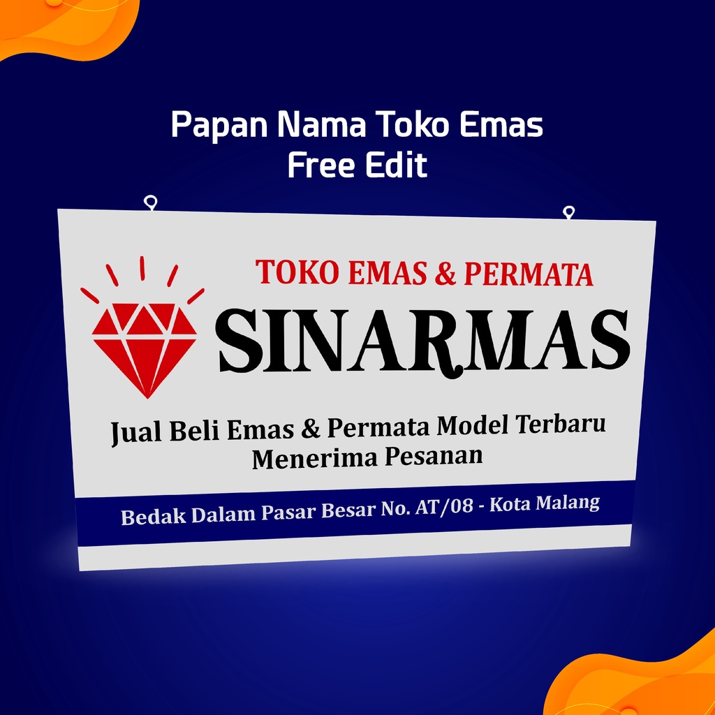 

PAPAN NAMA TOKO EMAS