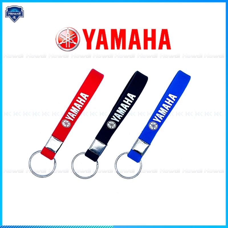 ☆Eksklusif☆Cover Kunci Bahan Silikon Dengan Logo Gantungan Kunci Untuk yamaha AEROX 155 LEXI S XMAX FREEGO