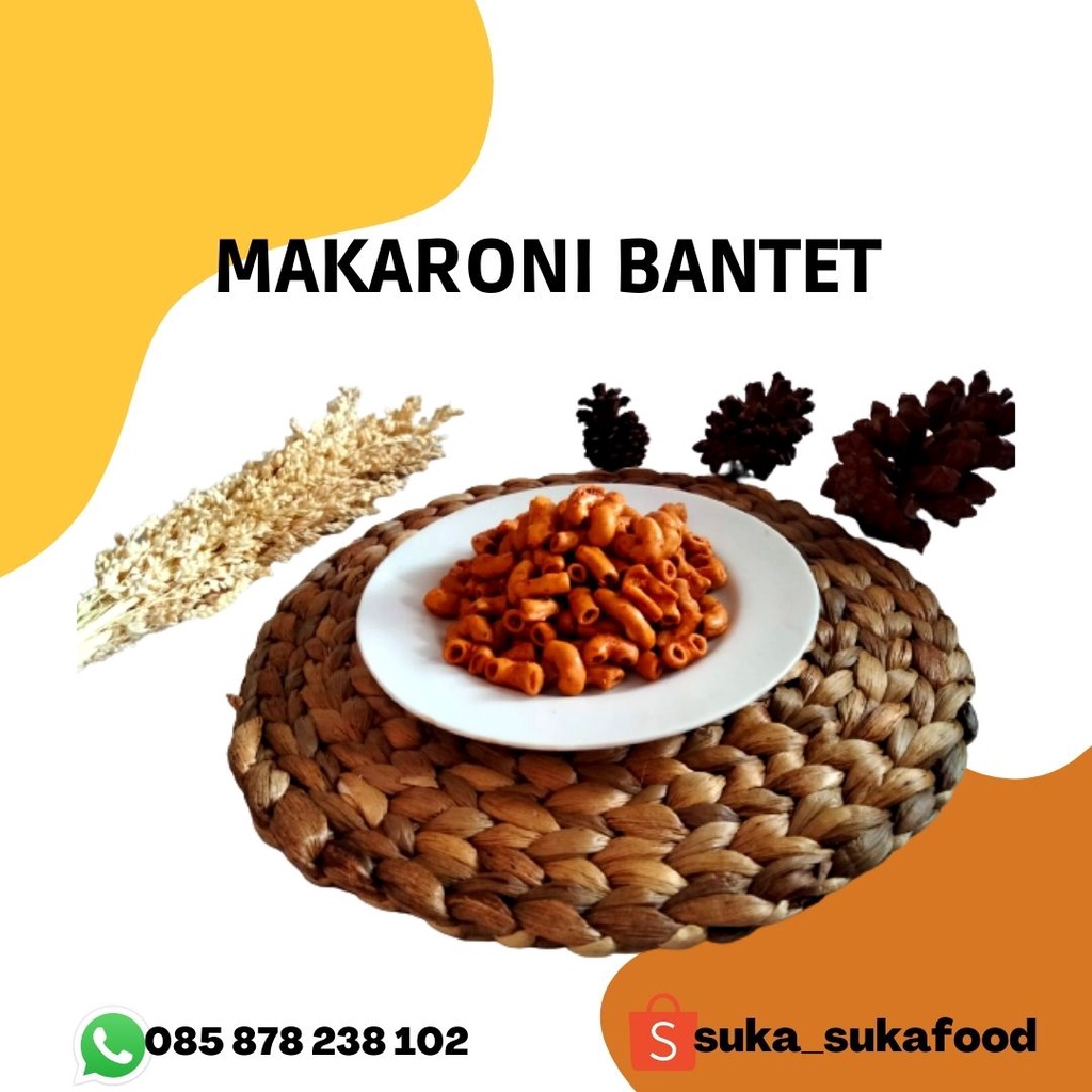 

Makaroni bantet renyah khas Tasikmalaya