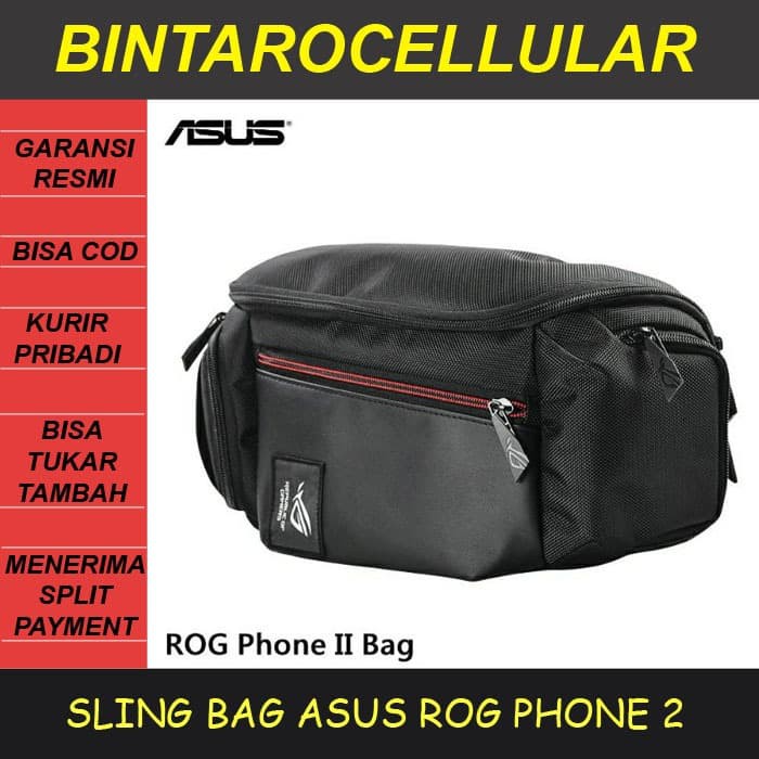 TAS SLING BAG for ASUS ROG PHONE 2 3 ORIGINAL FACTORY 100% TAS ASUS ORIGINAL