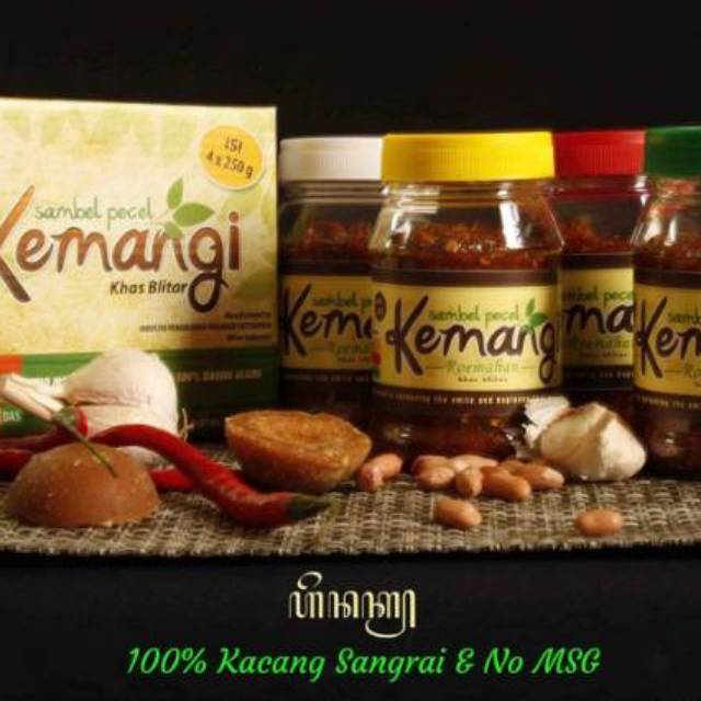 

1 kg Bumbu Pecel Blitar Sambel Pecel Kemangi