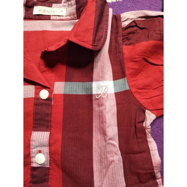 Preloved Original burberry dress anak
