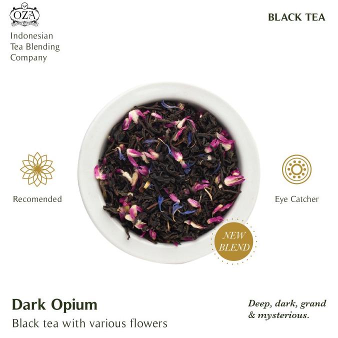 

[ COD ] OZA Tea - Dark Opium | Black Tea | 40 gram (20 cups) TERMURAH Kode 433