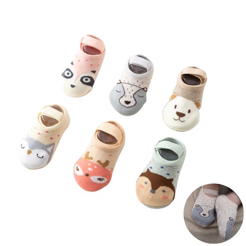 Topprice COD Kaos Kaki Boneka Anak Bayi 3D Lucu Karakter Kaoskaki Motif Unik Socks Kids BB16