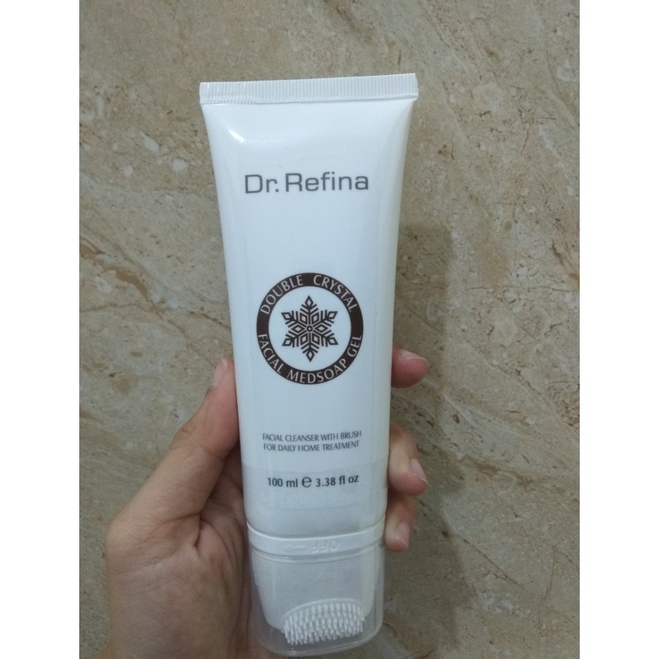 Dr. Refina DOUBLE CRYSTAL FACIAL MEDSOAP GEL - 100ml DR REFINAL FACIAL TREATMENT