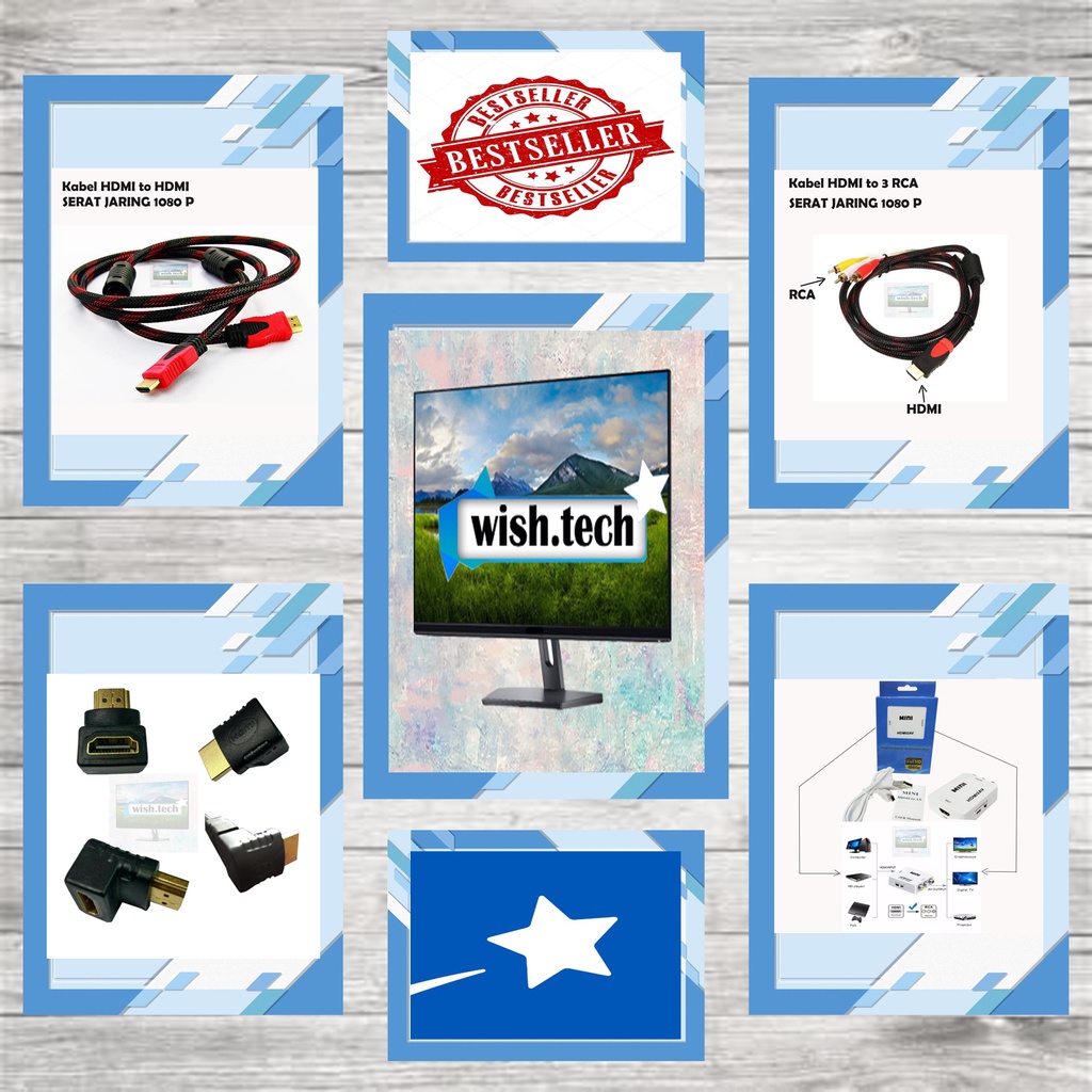 Kabel HDMI To HDMI 1,5 Meter / Kabel HDMI / Kabel HDMI To RCA / Converter