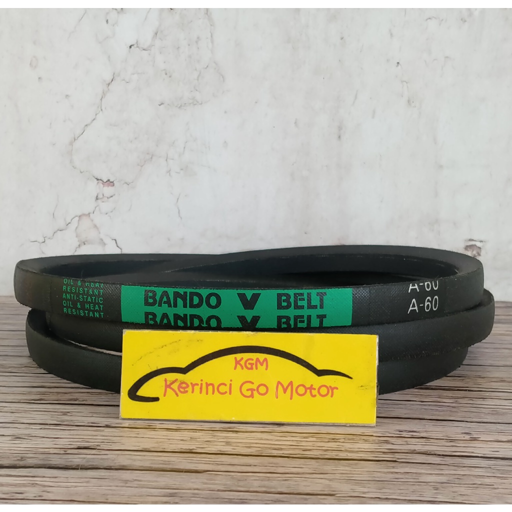 BANDO VAN BELT A-60 V BELT TALI KIPAS A60 FAN BELT VANBELT POLOS A-60