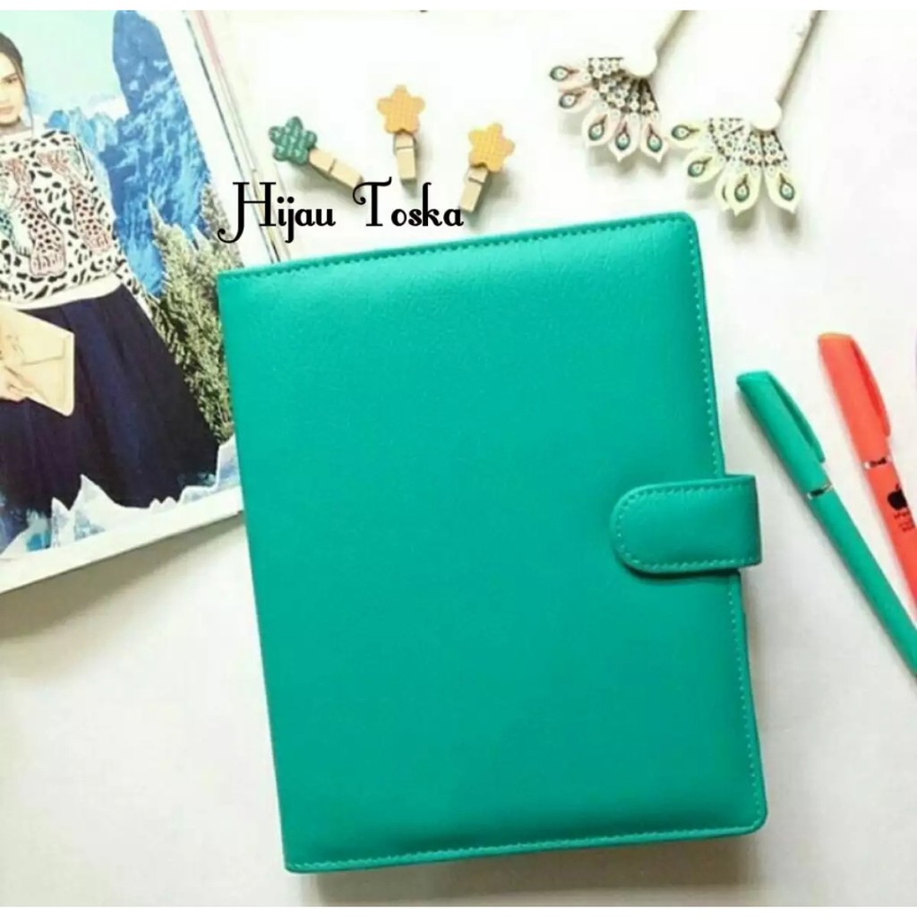 

Binder Kulit A5 HIJAU TOSKA