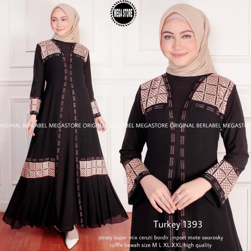 Gamis Abaya | Turkey 1393, Hawa 333