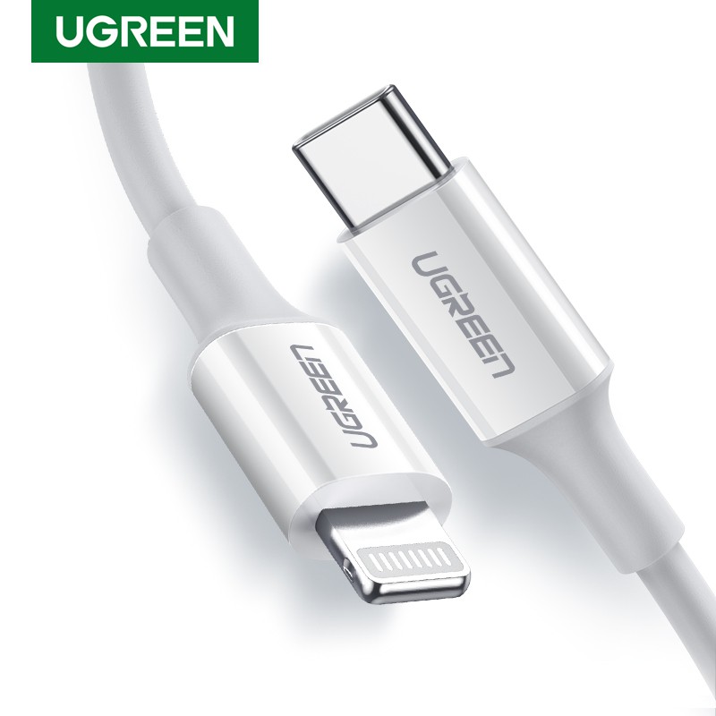 【Stok Produk di Indonesia】Ugreen Kabel Data / Charger USB Tipe C 20W Untuk iPhone 14 / 13pro Max 13 / 12 / 11 / XS / XR / 7 / 8 + / 7 / X