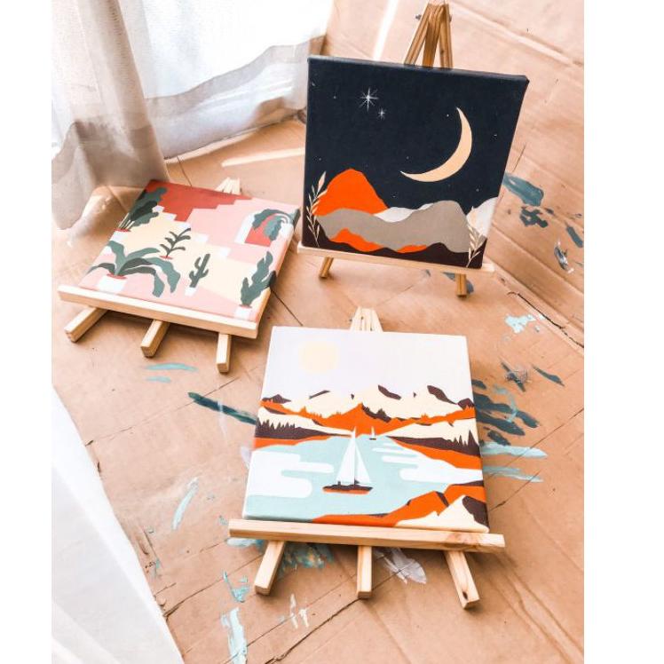 

Baru ⌒ ➧➮ Wooden Easel | Bypainters | 30x22Cm High Quality Easel, Thick, & Durable | Easel Kayu | Stand Lukis HWBaru ⌒ (Terbaru)