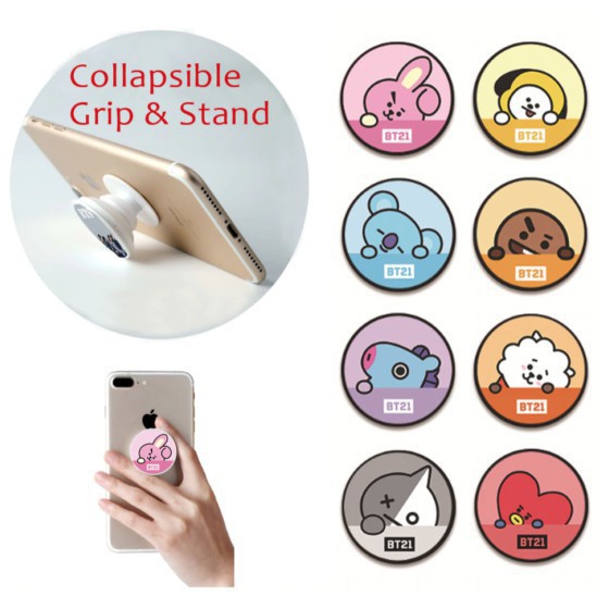 BRGUNIK Pop Socket Holder Pegangan Hp Lucu Import Acrylic Akrilik R186