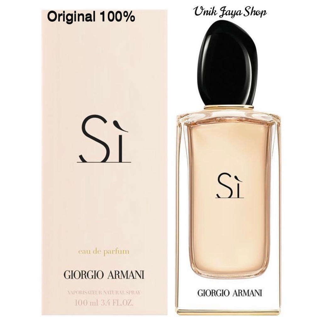 Giorgio Armani Si Women EDP 100mL - ORIGINAL PARFUME