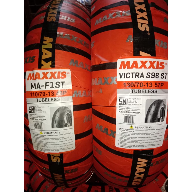 ban maxxis Ban luar NMAX harga satuan 110/70-13 130/70-13 ban belakang nmax ban motor nmax
HARGA SAT