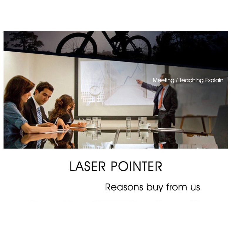 High Power Green Laser Pointer 303 Sinar Hijau Burning Lampu Senter